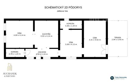 Predaj | 2 izbový rodinný dom v obci Ješková Ves