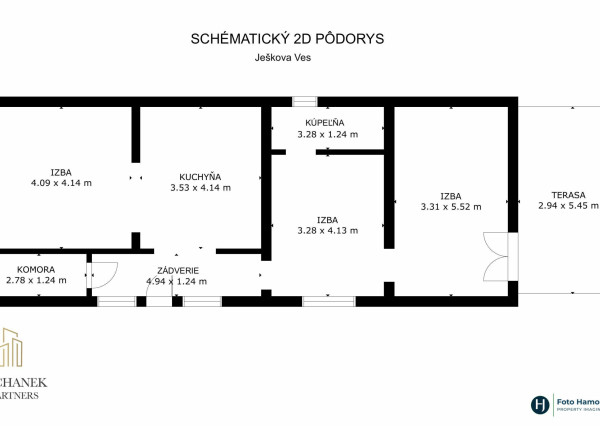 Predaj | 2 izbový rodinný dom v obci Ješková Ves