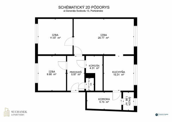 REZERVOVANÉ | 3,5 izbový byt po kompletnej prerábke na ulici Generala Svobodu
